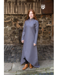 Ranwen medieval tunic, gray
