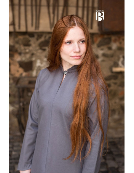 Ranwen medieval tunic, gray