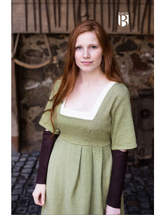 Frida Arm Warmers Sleeves in Brown