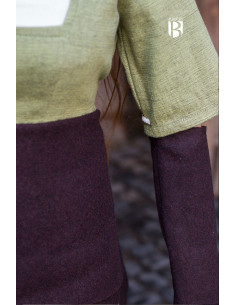 Frida Arm Warmers Sleeves in Brown 2
