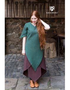 Medieval tunic Laylin, green