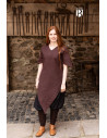 Medieval tunic Laylin, brown