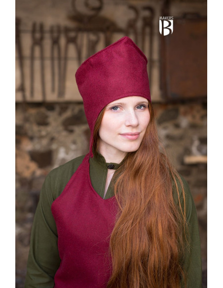 Goodbye wizard hat, red wool