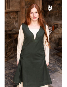 Lannion medieval dress, green 2