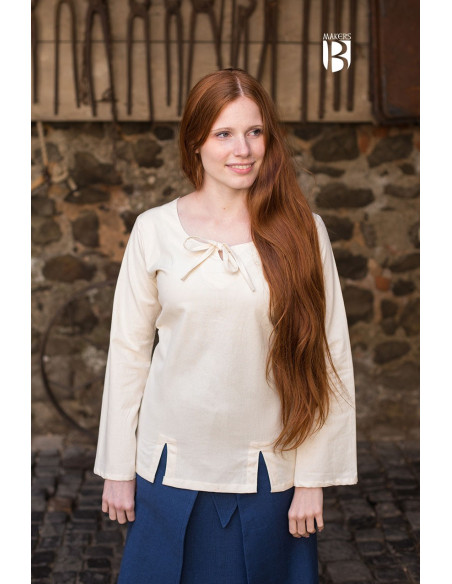 Lysia medieval blouse, natural Lysia medieval blouse, natural