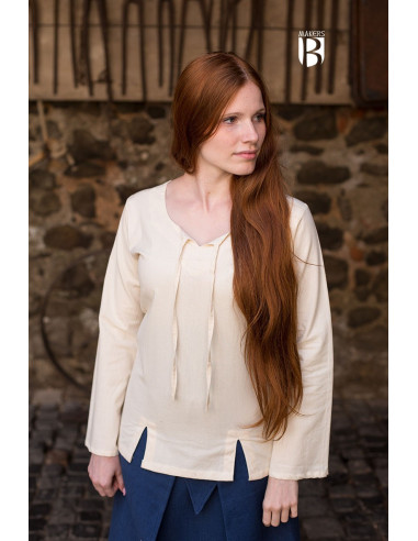 Lysia medieval blouse, natural