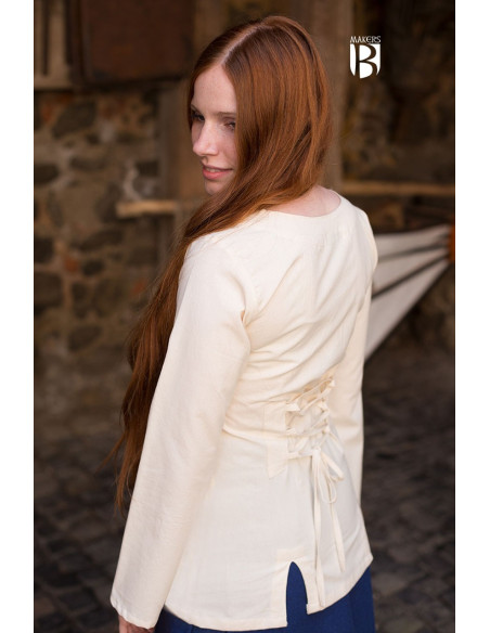 Lysia medieval blouse, natural Lysia medieval blouse, natural