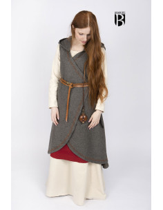 Medieval Brial Myrana, gray wool