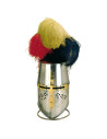 Templar helmet with feathers, Marto