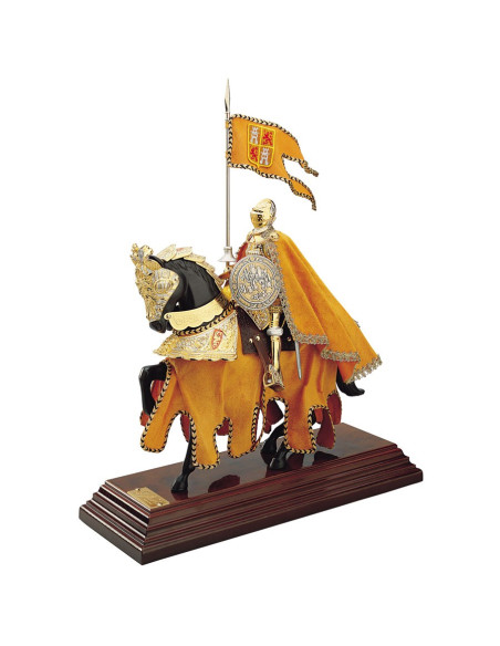 Horse armor Spanish helmet with cape