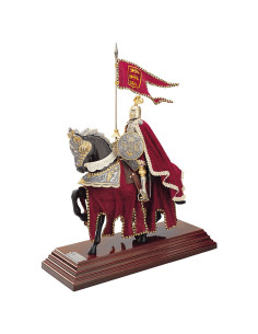 Horse armor Helmet Feathers with cape