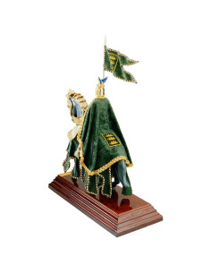 Horse armor Dragon helmet with cape 2