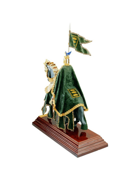 Horse armor Dragon helmet with cape