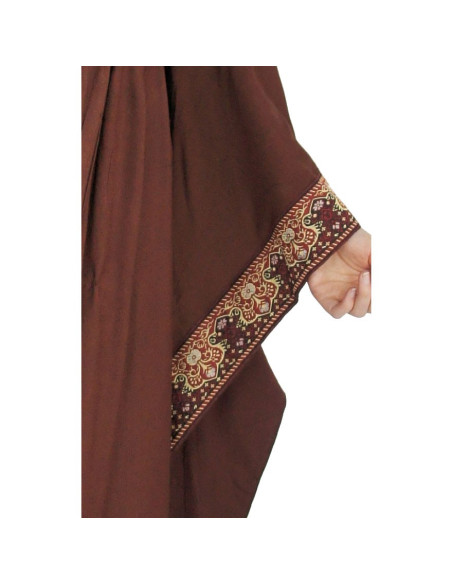 Medieval nobility dress, burgundy red