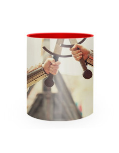 Ceramic Mug Medieval Fight