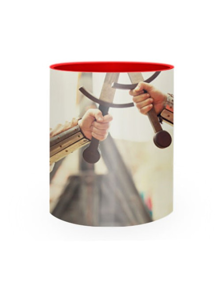 Ceramic Mug Medieval Fight