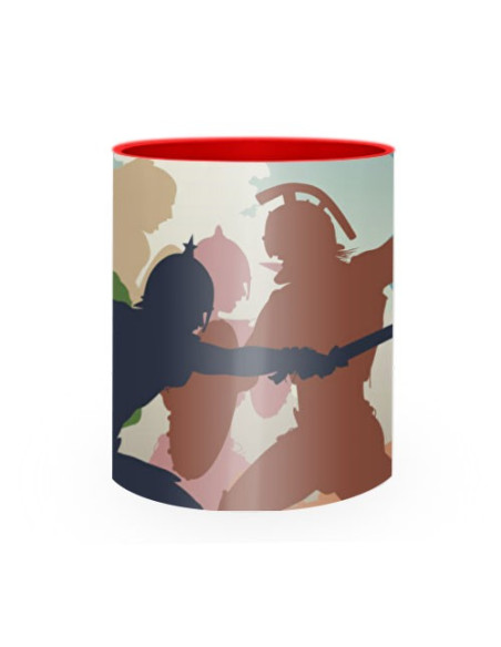 Ceramic Mug Roman Gladiators Fight