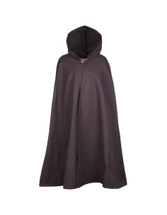 Medieval cape for children, brown