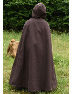 Medieval cape for children, brown