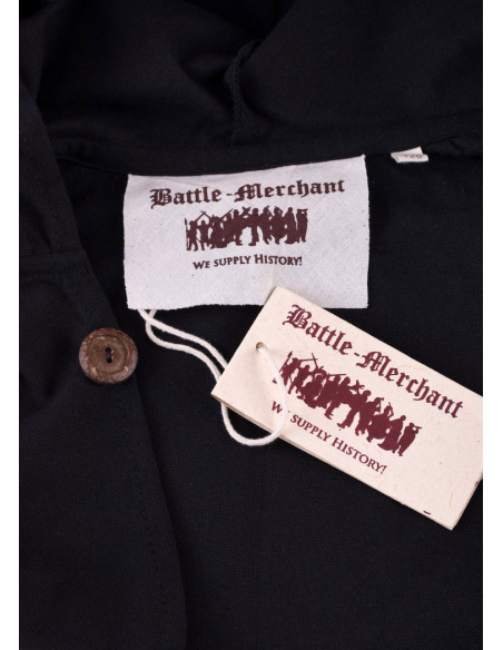 Medieval cape for children, black