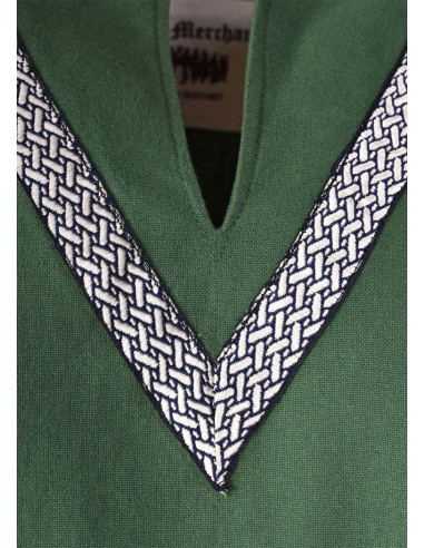 Ailrik green medieval tunic