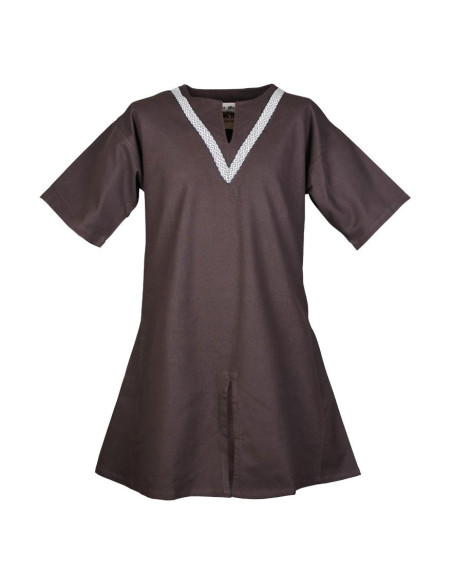 Ailrik brown medieval tunic