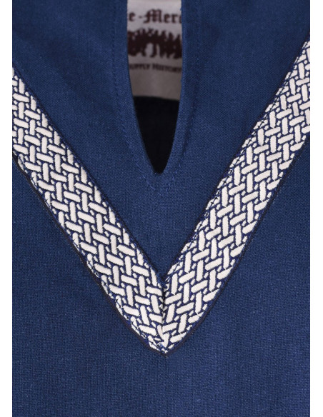 Ailrik blue medieval tunic