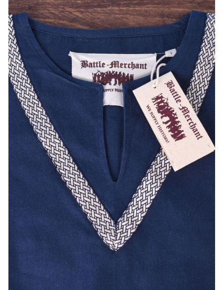 Ailrik blue medieval tunic