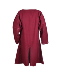 Medieval long-sleeved tunic Askur, red 2