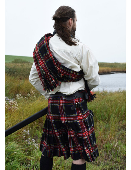 Kilt 8 yard Stewart tartan
