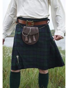 Kilt 8 yard Black Watch tartan