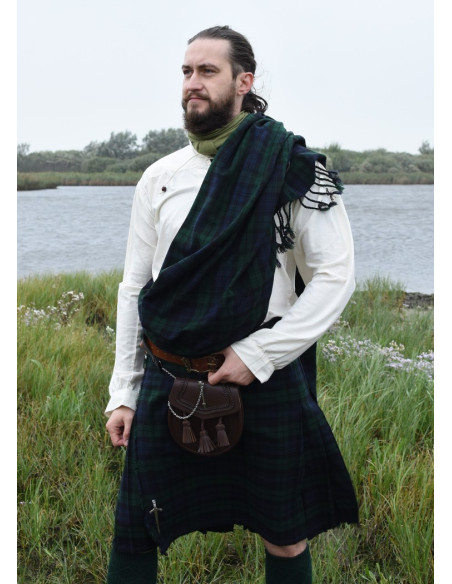 Kilt 8 yard Black Watch tartan