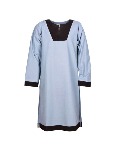 Vallentin long medieval tunic, gray