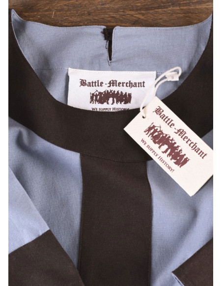 Gudrun medieval dress, grey-brown