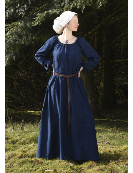 Medieval dress Ana, blue