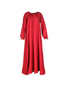 Medieval dress Ana, red