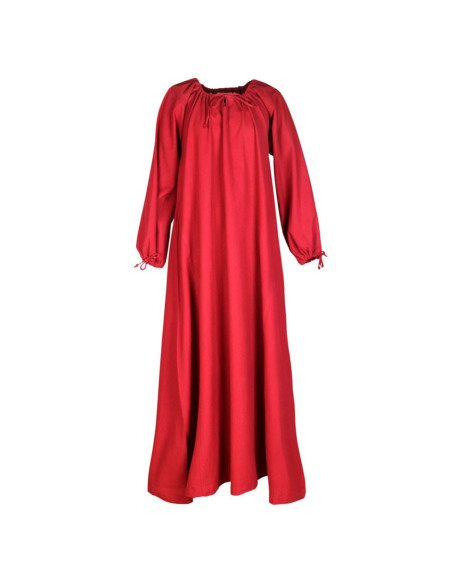 Medieval dress Ana, red