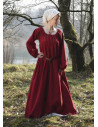 Medieval dress Ana, red