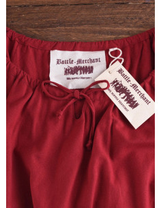 Medieval dress Ana, red