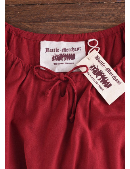 Medieval dress Ana, red
