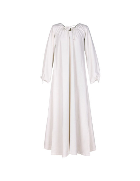 Medieval dress Ana, white