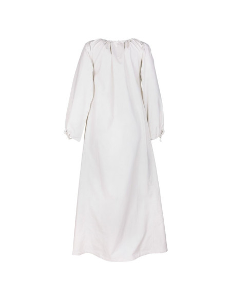 Medieval dress Ana, white