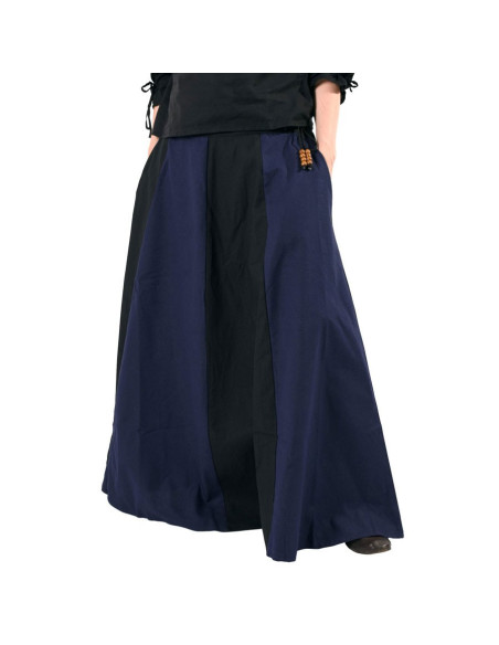 Long blue-black medieval skirt Long blue-black medieval skirt