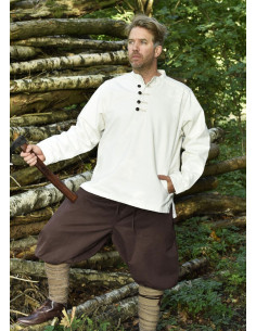 Peasant shirt with buttons