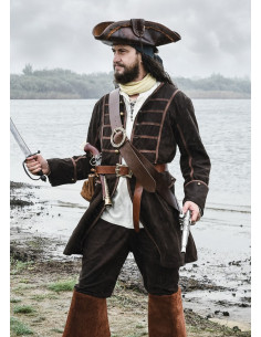 Ludwig pirate white shirt