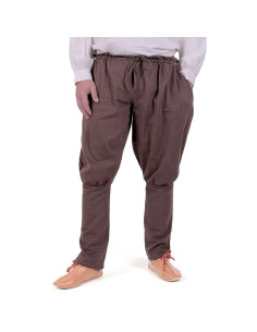 Viking pants Olaf, brown