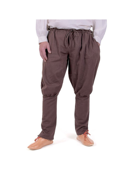 Viking pants Olaf, brown