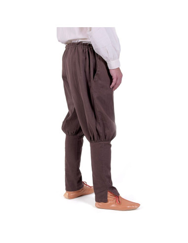 Viking pants Olaf, brown