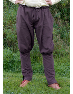 Viking pants Olaf, brown