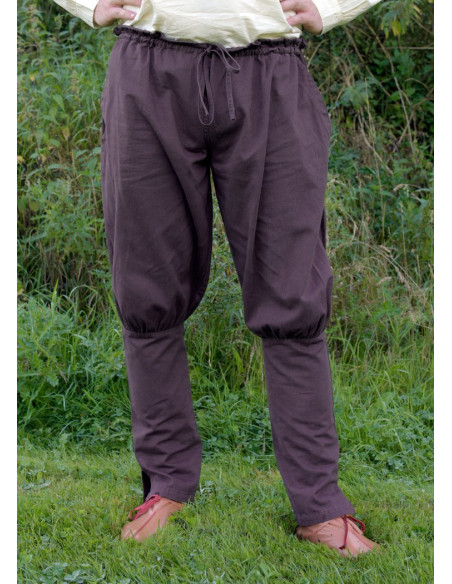 Viking pants Olaf, brown